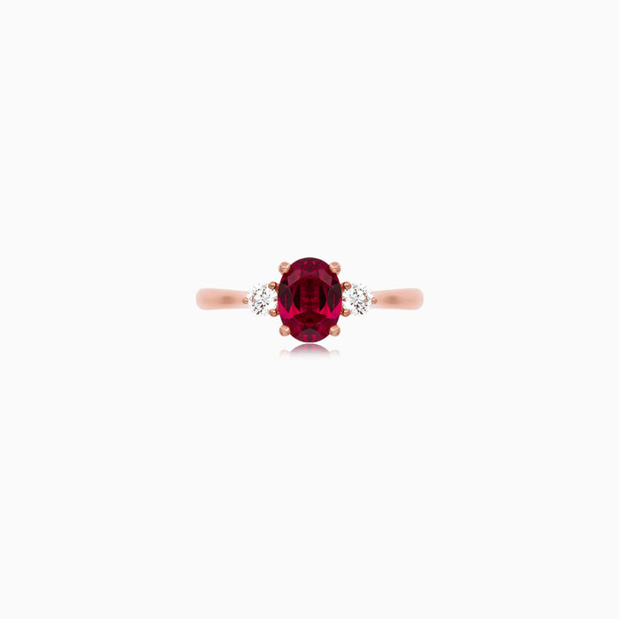Zásnubní prsten Velvet Ruby Diamond