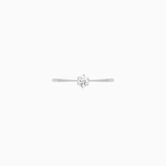 Fine Diamond Solitaire Ring