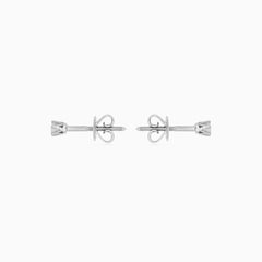 White Gold Diamond Stud Earrings