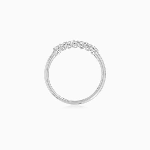 Minimalist Seven Stone Ring
