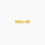 Delicate Floral Gold Ring