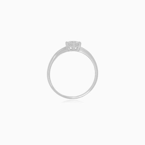 Classic White Gold Solitaire Engagement Ring