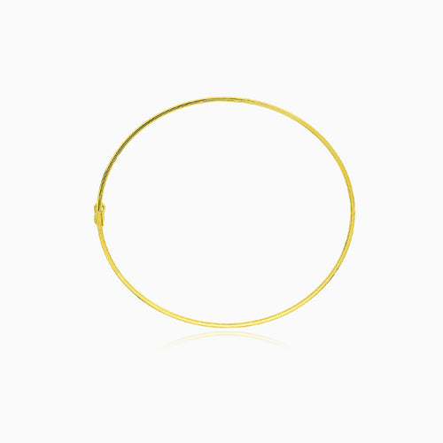 Classic Gold Bangle Bracelet
