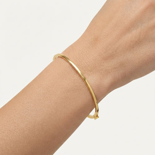 Classic Gold Bangle Bracelet