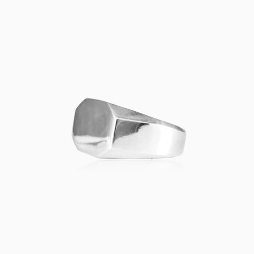 Sterling silver heritage men ring