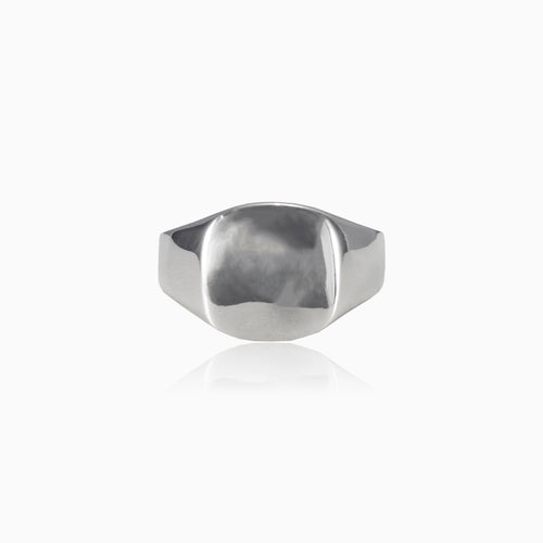 Timeless silver heritage ring