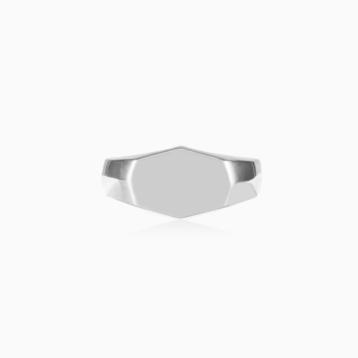Refined silver classic band