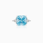 Sterling Silver Sky Blue Topaz Ring