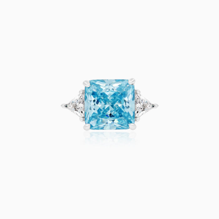 Sterling Silver Sky Blue Topaz Ring