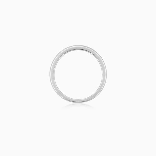 Sterling Silver Baguette Eternity Ring