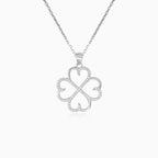 Sterling silver clover charm