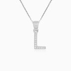 Sterling Silver Letter L Pendant