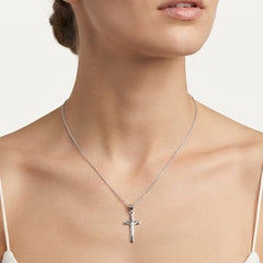 Sterling Silver Crucifix Pendant