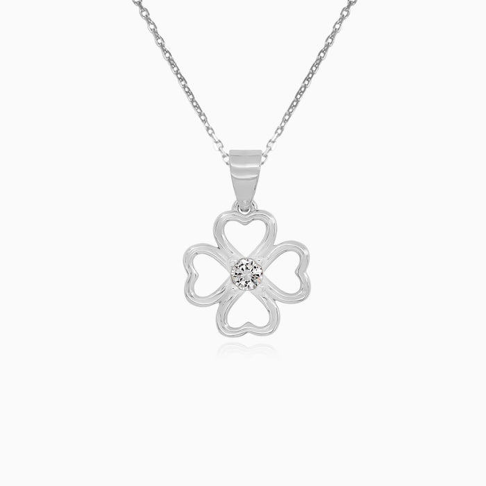 Sterling Silver Clover Pendant