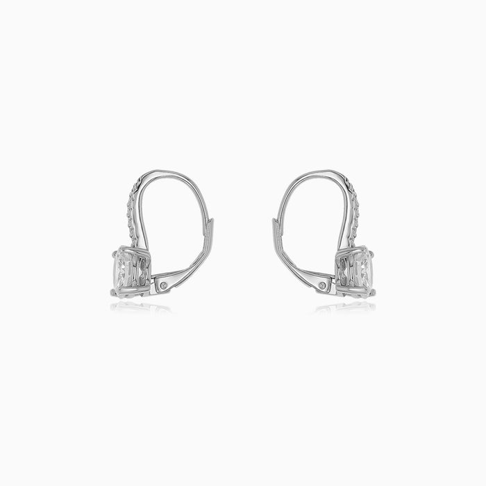 Sterling Silver Cubic Zirconia Drop Earrings