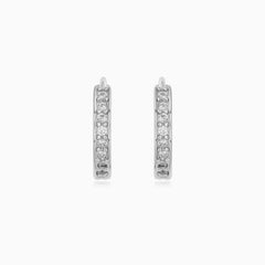 Sterling Silver Classic Hoop Earrings
