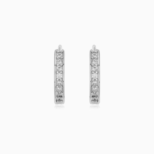 Sterling Silver Classic Hoop Earrings