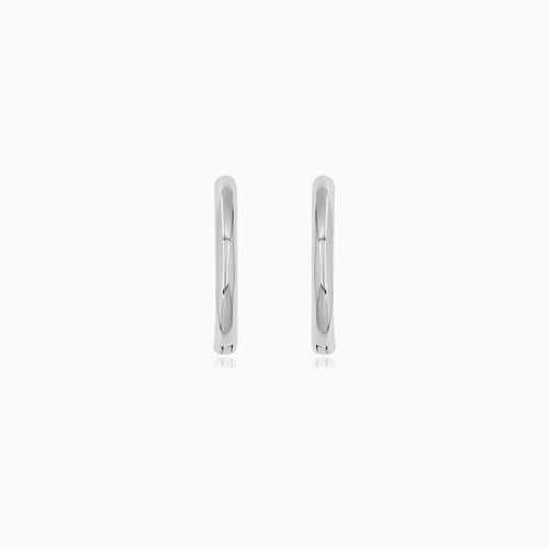 Sterling Silver Classic Huggie Earrings