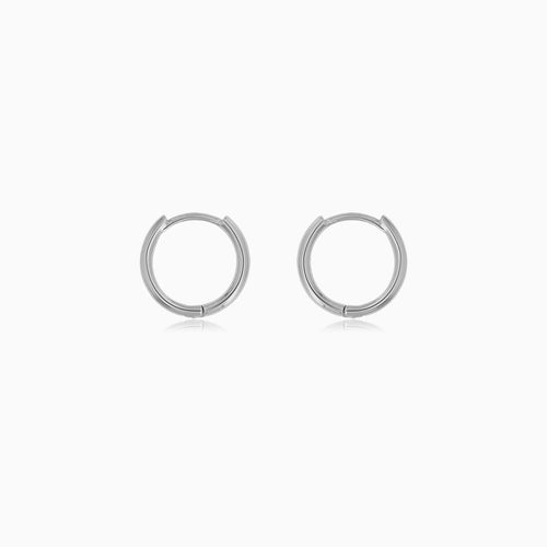 Sterling Silver Classic Huggie Earrings