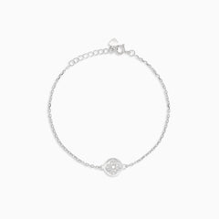 Kleeblatt-Charm-Armband