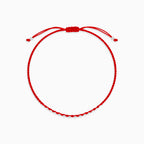 Sterling Silver Red Cord Bracelet