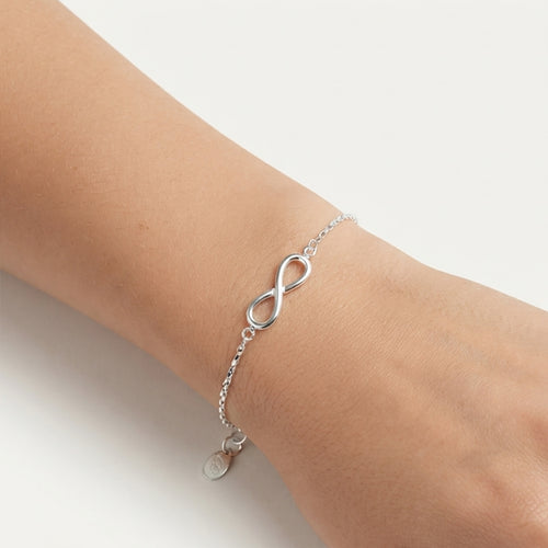 Sterling Silver Infinity Bracelet