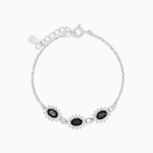 sterling-silver-black-onyx-halo-bracelet