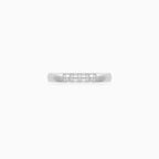White Gold Diamond Band Ring