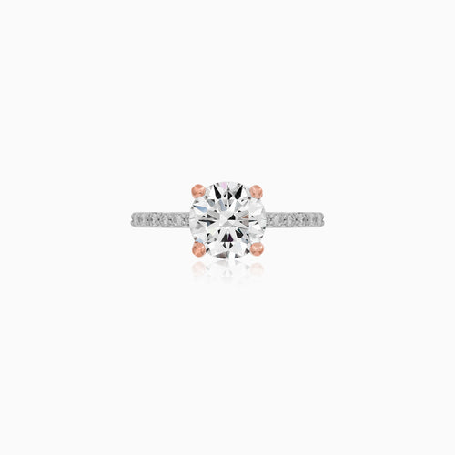 Rose Gold Lab Diamond Ring