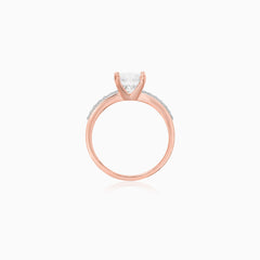 Rose Gold Lab Diamond Ring