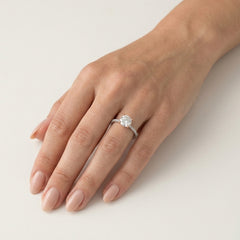 Rose Gold Lab Diamond Ring