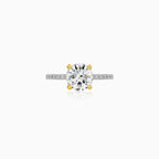 Yellow Gold Lab-Grown Diamond Engagement Ring