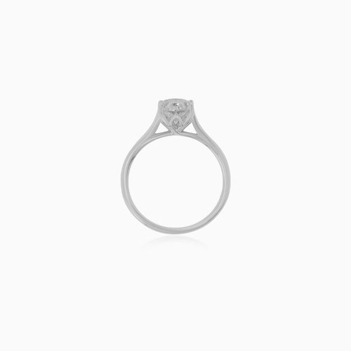 Lotus Oval Lab Diamant Solitaire Persten