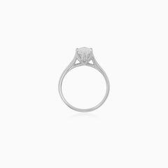 Marquise LGD Diamond Lotus Engagement Ring