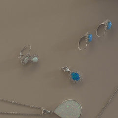 Königlicher blauer Opal-Anhänger