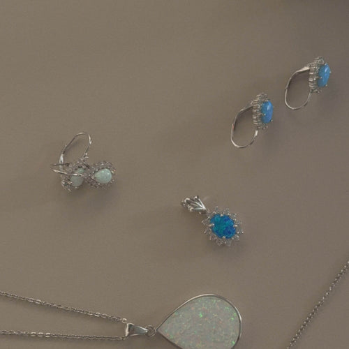 Königlicher blauer Opal-Anhänger