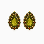 Enchanting serenity moldavite pear elegance