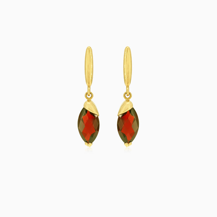Elegance in marquise garnet