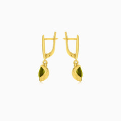 Modavite trilliant gold earrings