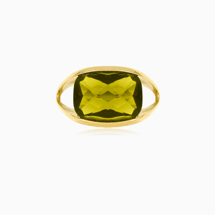 Eleganter Gold-Kissenring