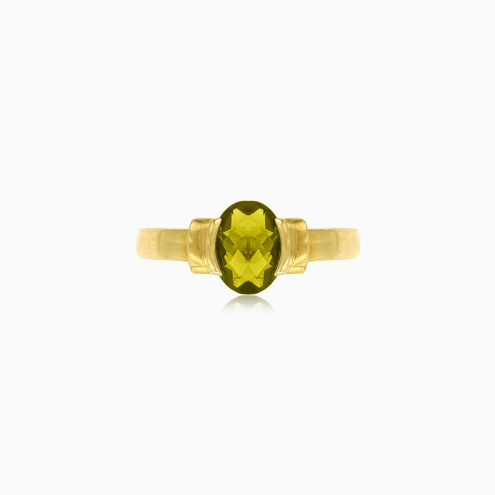 Sanfter-Glanz-Moldavit-Stab-Eleganz-Ring