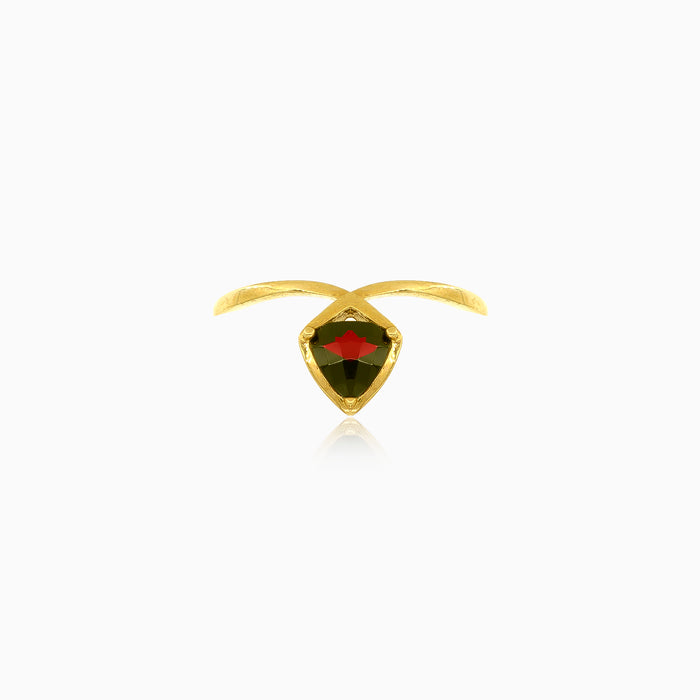 Funkelnder Trilliant-Eleganz-Ring
