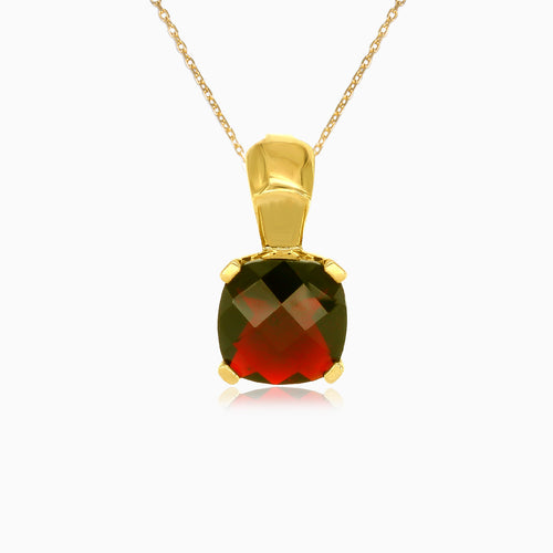 Luxe cushion elegance pendant