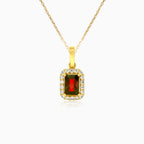 Royal allure gold pendant