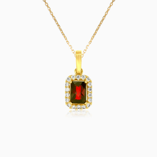 Royal allure gold pendant