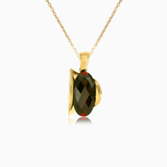 Colgante elegancia ovalada