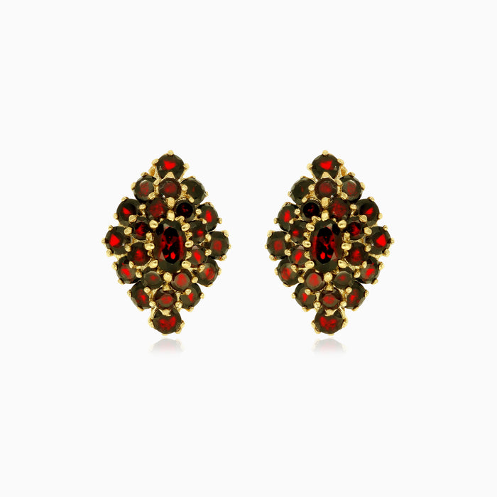 Pendientes de rombo encantadores