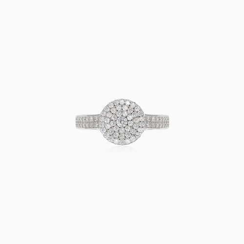 Elegantní stříbrný prsten