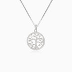 Silver tree of life pendant