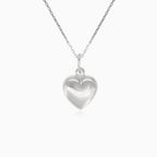 Silver pendant small heart